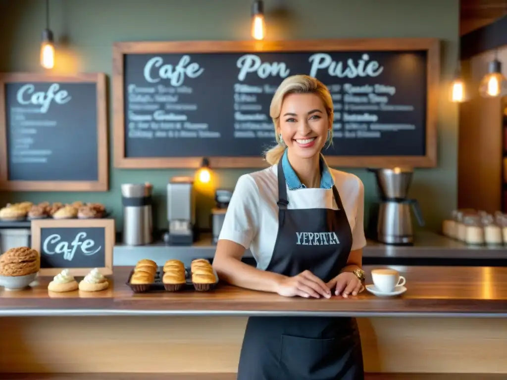 Un acogedor café con delicias sin gluten y un ambiente único