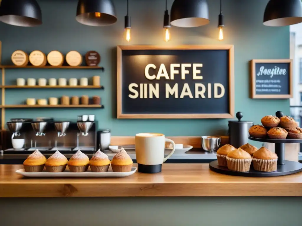 Un acogedor café sin gluten en Madrid con delicias artesanales y café de autor en un ambiente cálido y acogedor