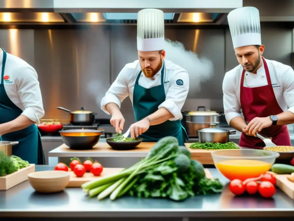 Apasionados chefs amateur compiten en cocina sin gluten