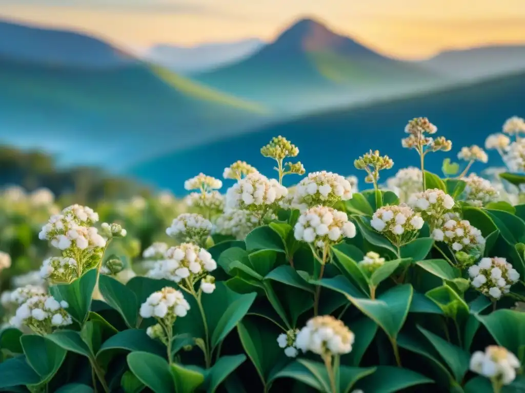 Campos de trigo sarraceno al atardecer: beneficios trigo sarraceno sin gluten