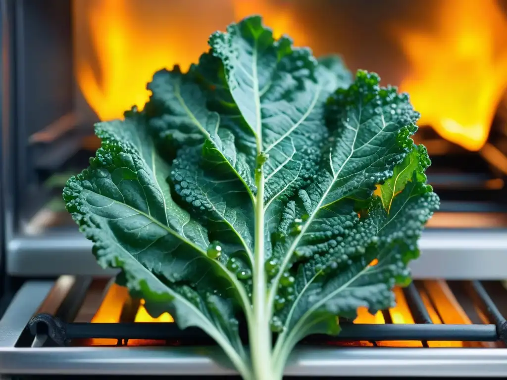 Chips de kale sin gluten: Frescura y salud en cada crujiente bocado