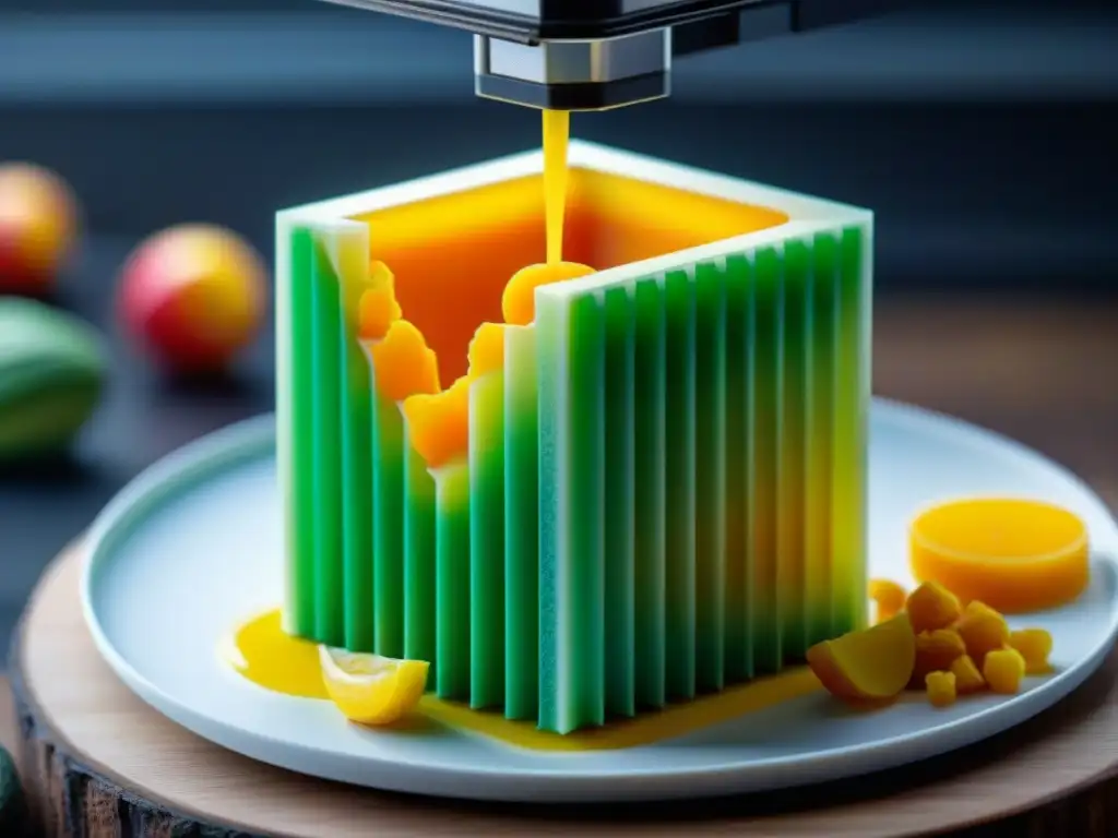 Descubre la innovación culinaria con alimentos impresos en 3D sin gluten