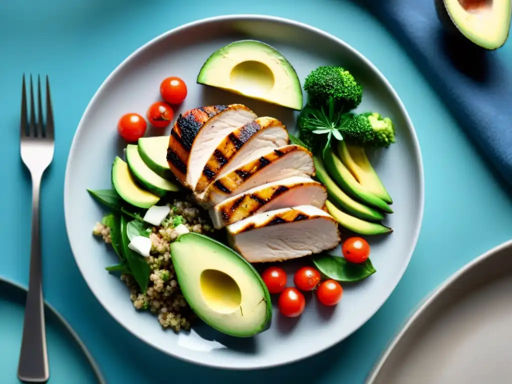 Una deliciosa comida sin gluten llena de color y sabor para cocinar