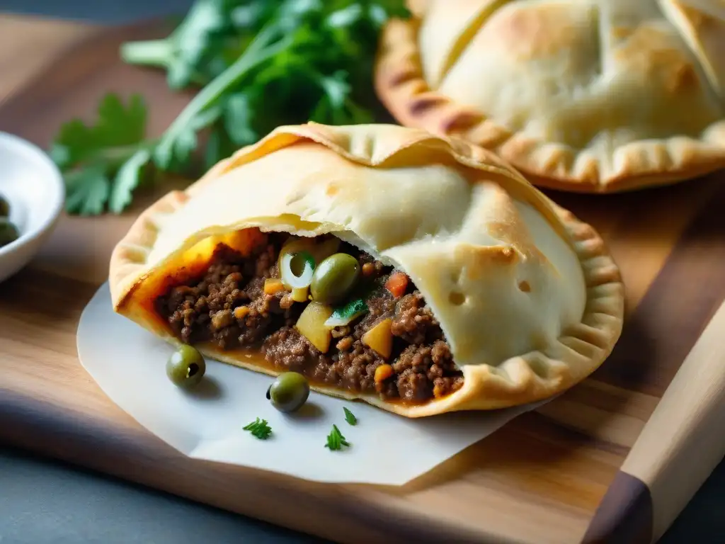 Deliciosa empanada de carne sin gluten, receta irresistible en imagen