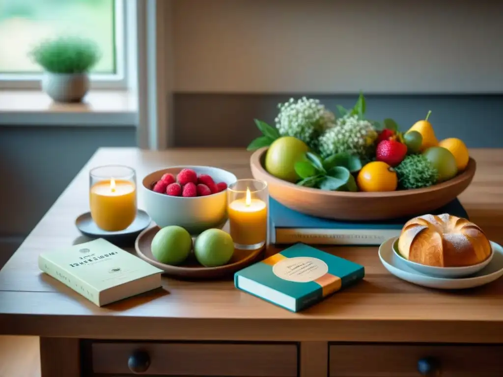 Un desayuno sin gluten en un ambiente sereno y mindfulness en dieta sin gluten