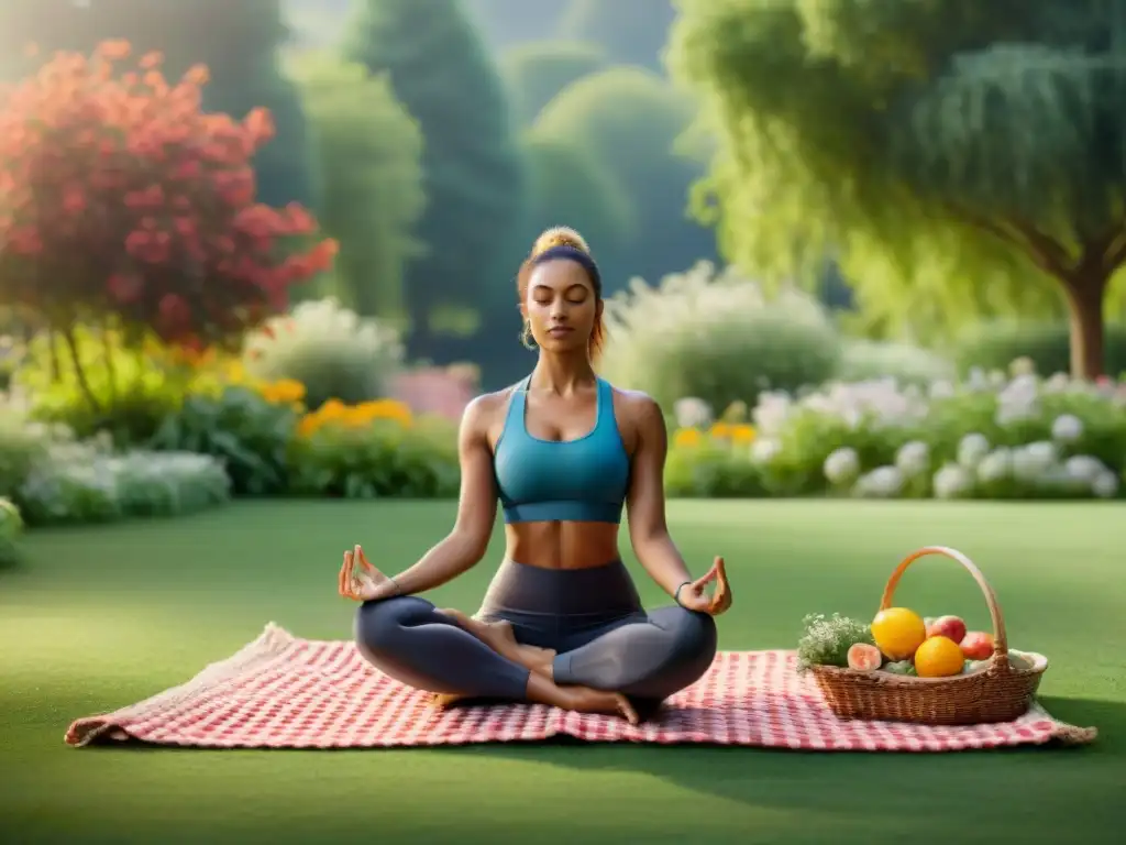 Un día vibrante en el parque: yoga, pesas, ciclismo y fútbol en un picnic sin gluten