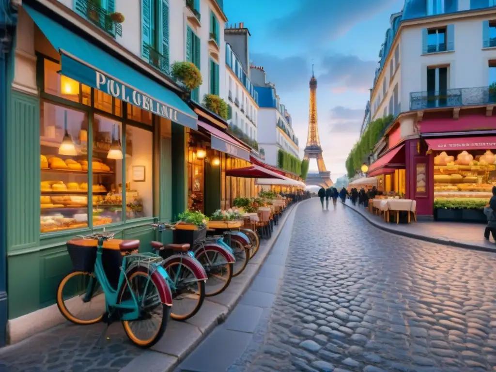 Explorar París sin gluten: encantadoras calles parisinas con acogedores cafés y pastelerías sin gluten, llenas de vida y encanto