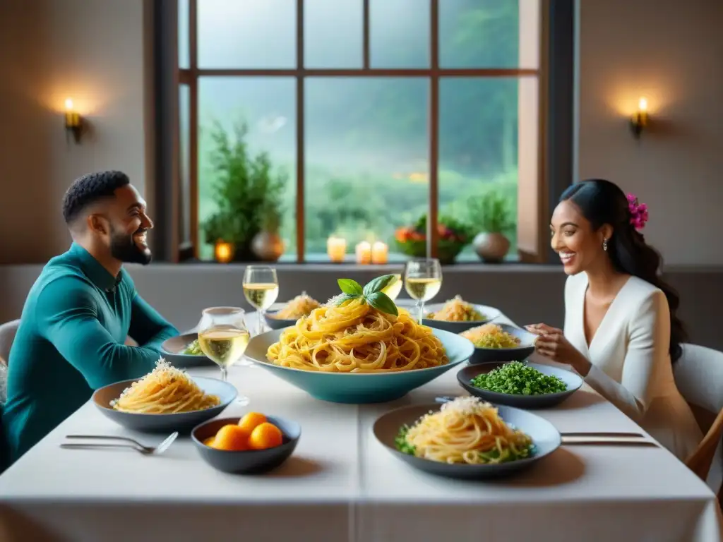 Un encuentro alegre en torno a exquisitas pastas sin gluten, recomendando marcas