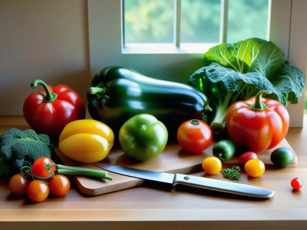 Un festín de colores y texturas en una tabla de madera: Menús sin gluten y carbohidratos