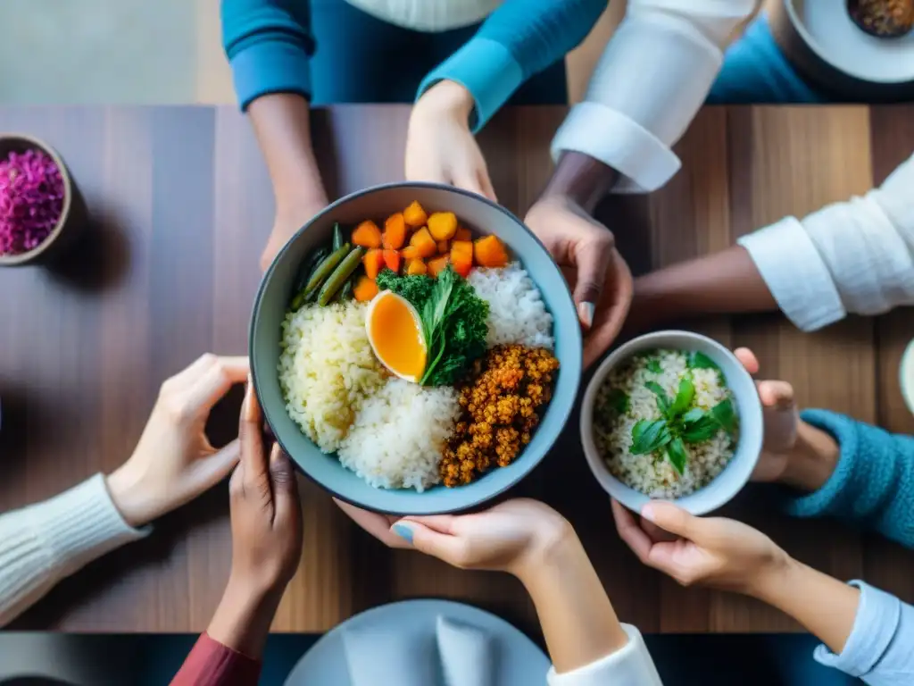 Un festín multicultural con arroz sin gluten