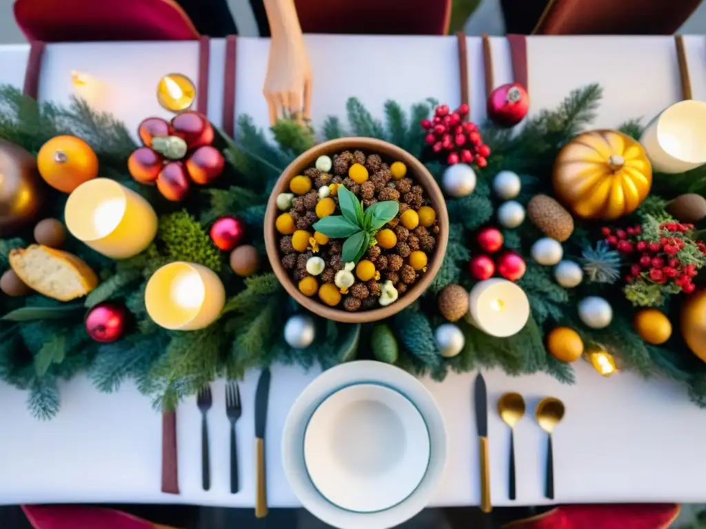 Un festín navideño vegano y sin gluten con recetas veganas sin gluten festivas