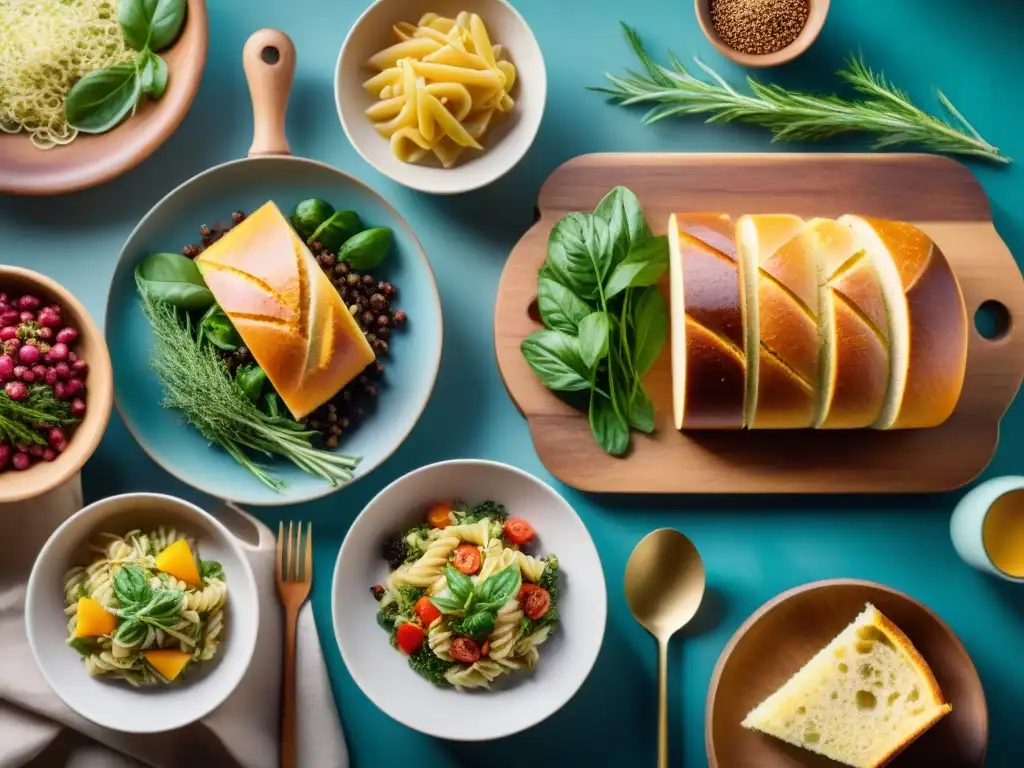 Deliciosas recetas sin gluten: Platos coloridos y tentadores Un festín de recetas sin gluten fáciles en un entorno acogedor y apetitoso