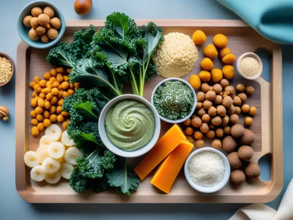 Un festín de snacks sin gluten fáciles y deliciosos en una tabla rústica de madera