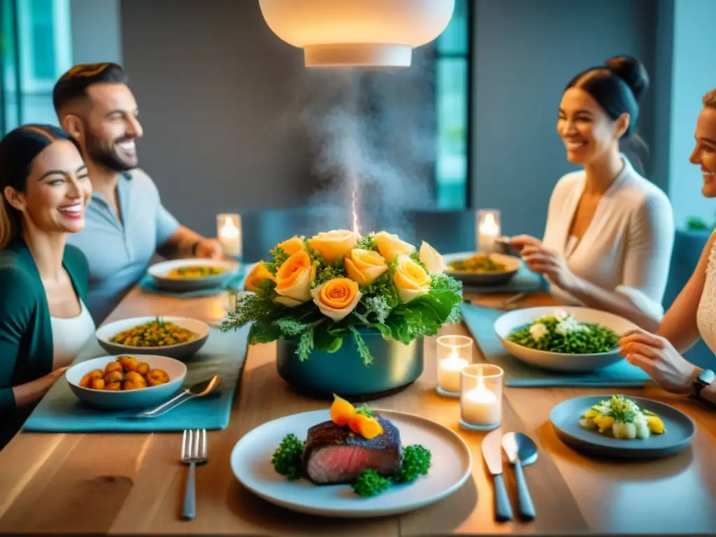 Un festín sous vide sin gluten, lleno de alegría y color