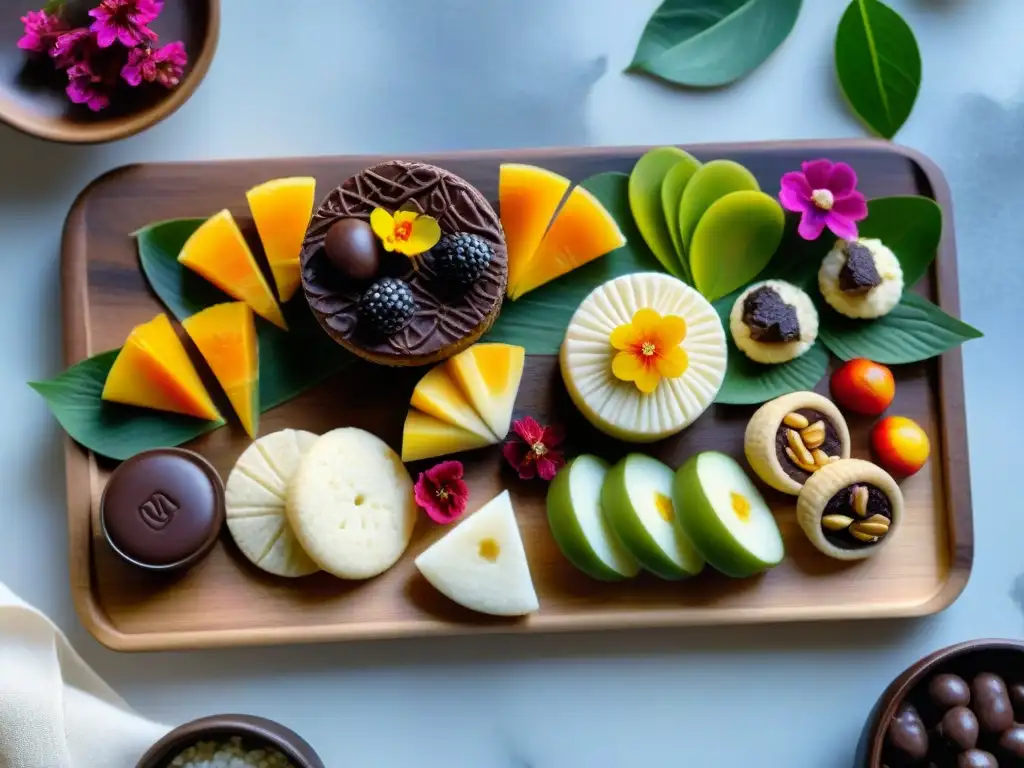 Un festín visual de Snacks sin gluten caseros creativos en un entorno natural y elegante