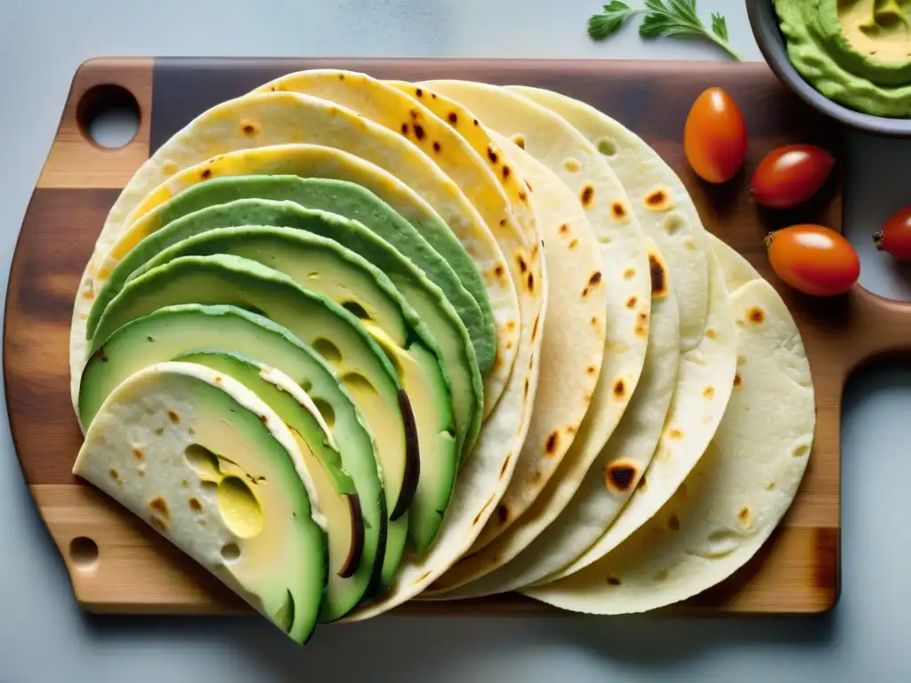 Un festín visual de tortillas sin gluten recetas flexibles, llenas de color y sabor fresco, listas para saborear