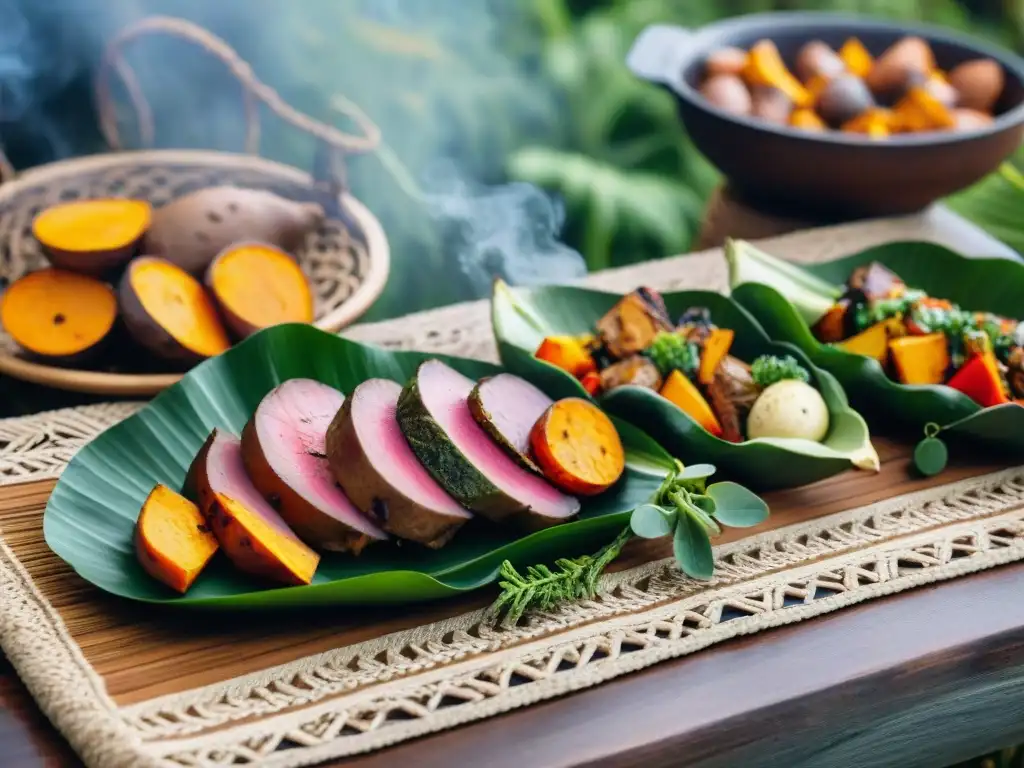 Una festividad Maorí tradicional con deliciosas recetas sin gluten alrededor