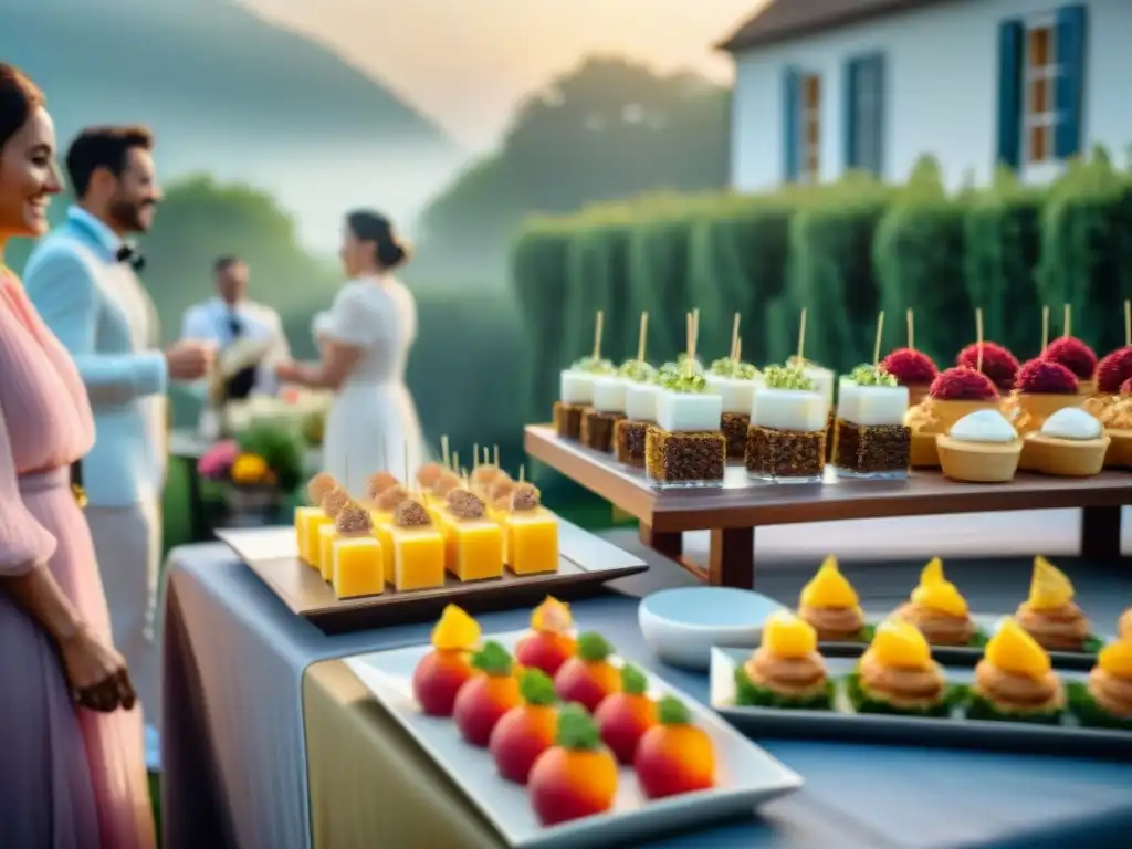 Fiesta al aire libre con recetas sin gluten para fiestas en un exquisito banquete de colores y sabores