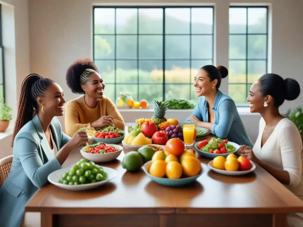 Celebrando la importancia de dieta sin gluten con una comida comunitaria llena de color y alegría