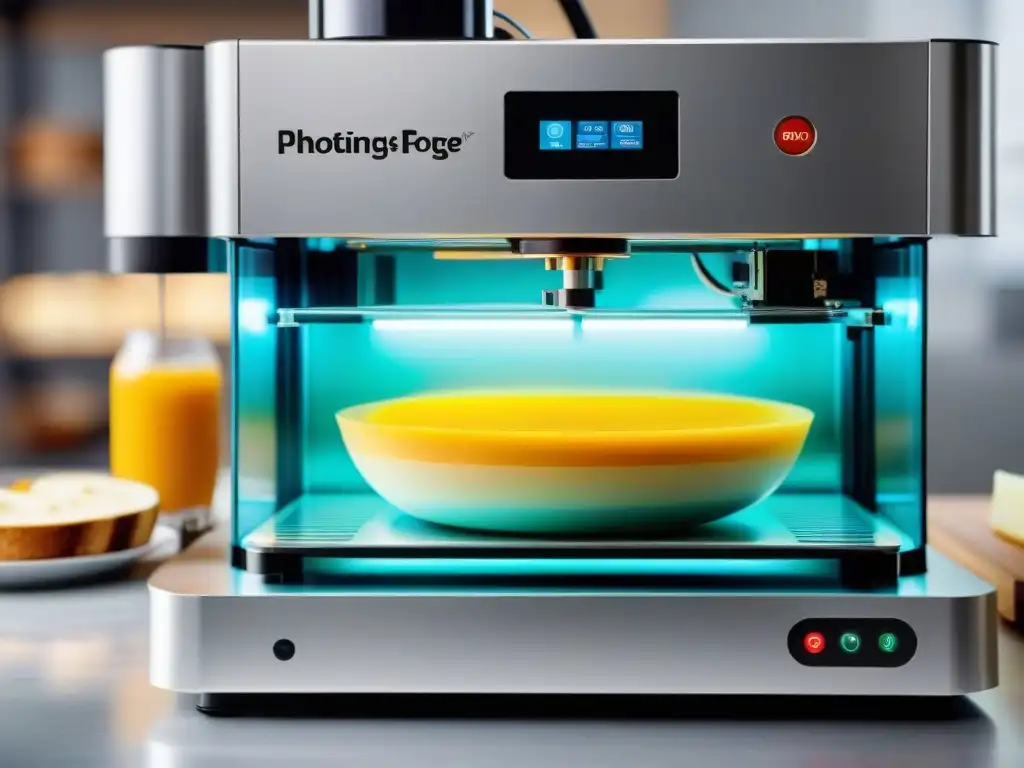 Innovación glutenfree: impresora 3D de alimentos crea obras maestras Innovadora impresora 3D crea alimentos sin gluten con ingredientes de calidad