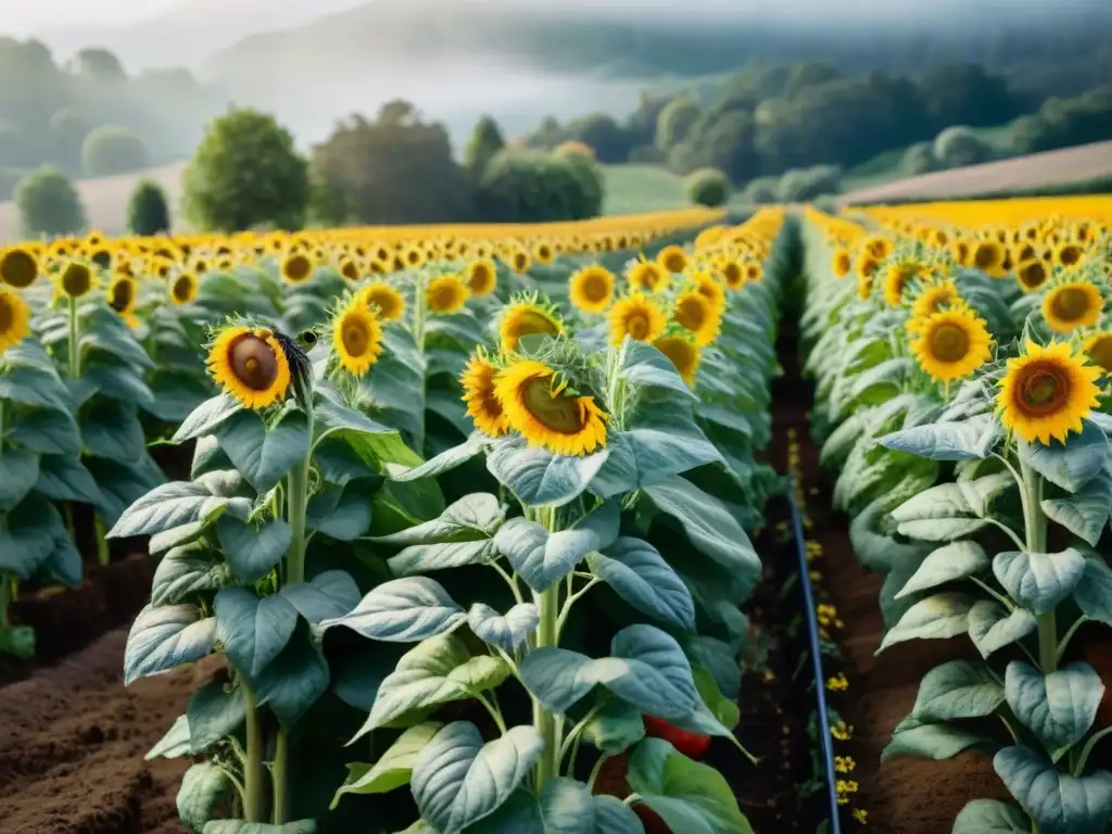 Un jardín exuberante y vibrante, repleto de ingredientes sin gluten todo año