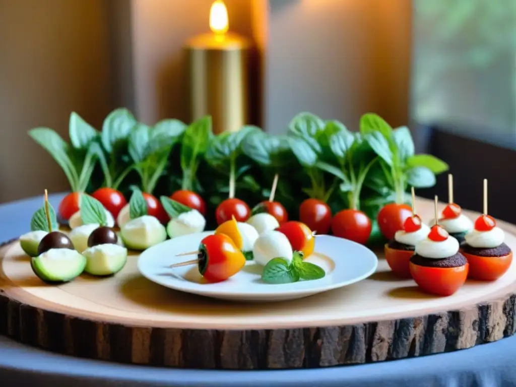 Mesa decorada con deliciosas recetas sin gluten para fiestas en un ambiente cálido y acogedor