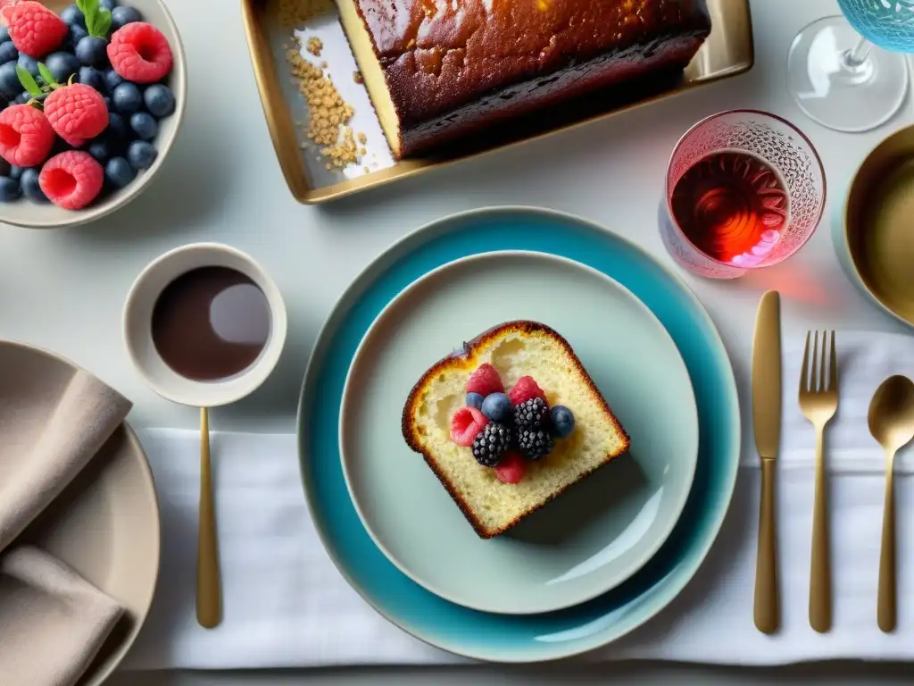 Una mesa elegante con deliciosas recetas sin gluten para celíacos