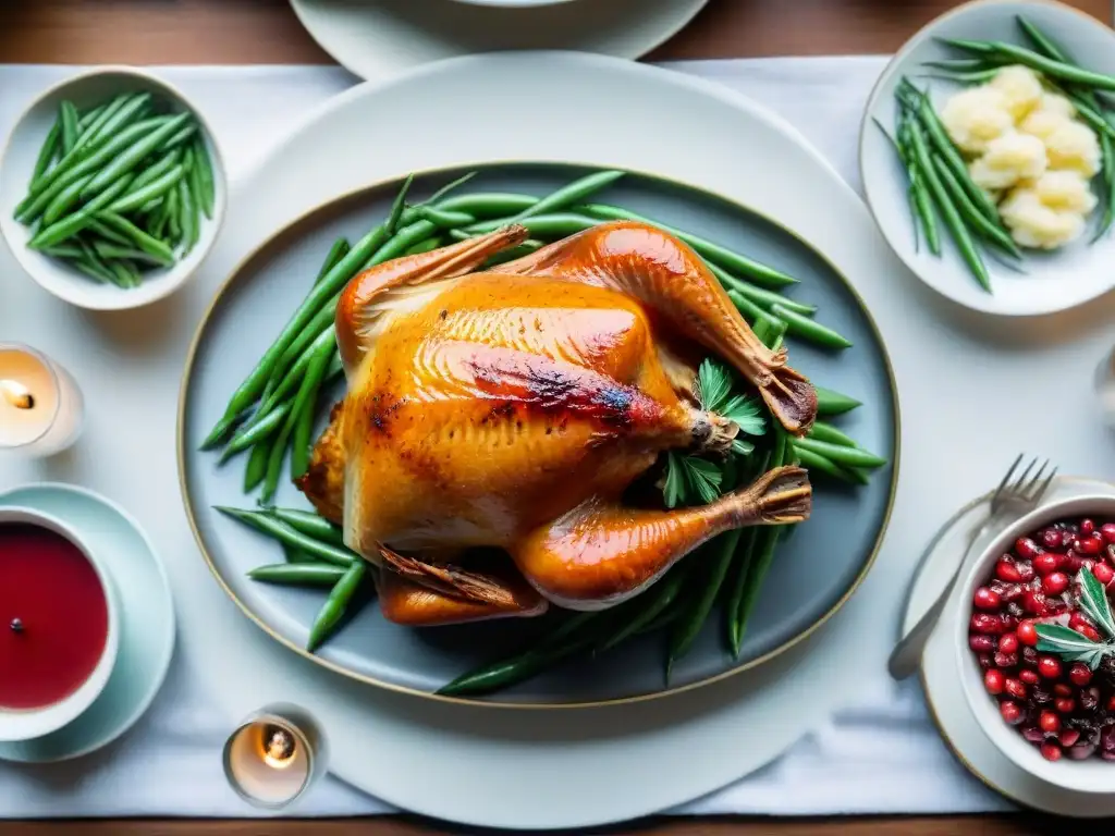 Una mesa festiva de Nochebuena sin gluten con recetas reinventadas