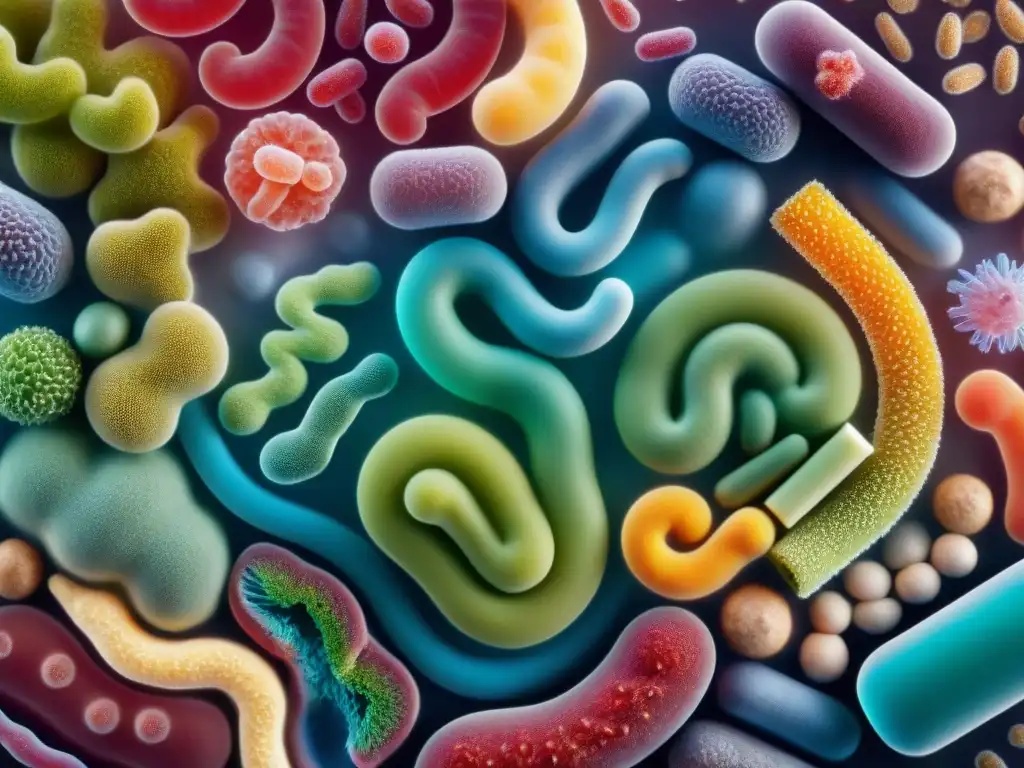 Un mundo vibrante de microbiota intestinal en una dieta sin gluten