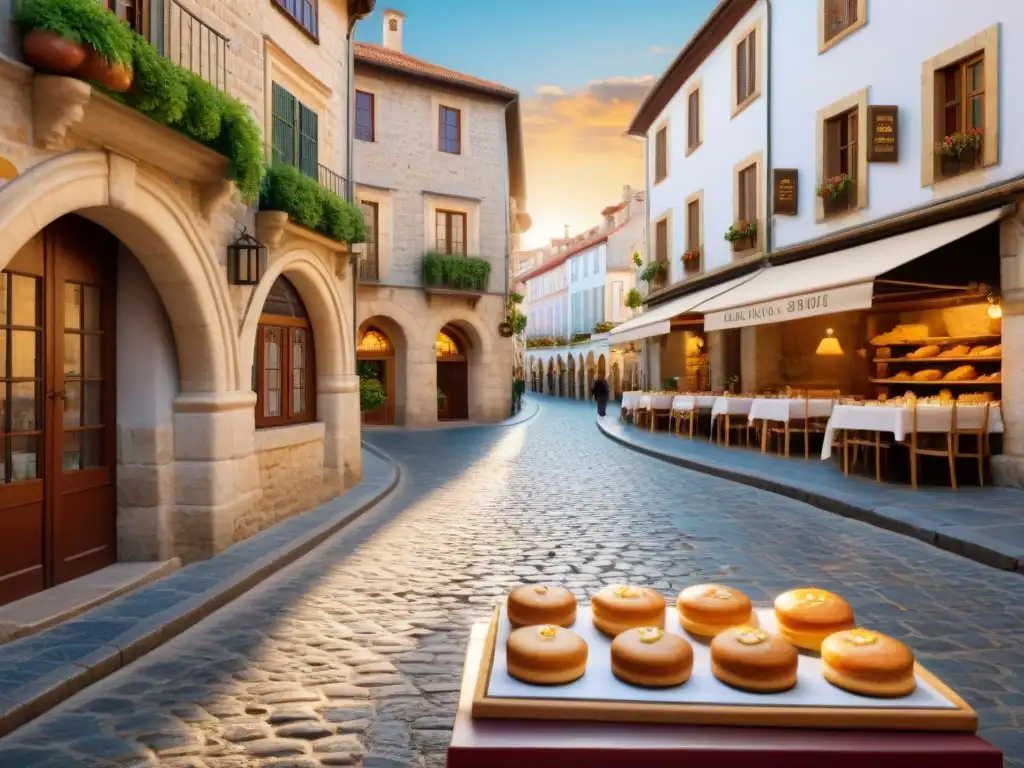 Paseo encantador por la calle empedrada de Burgos sin gluten historia gastronomía