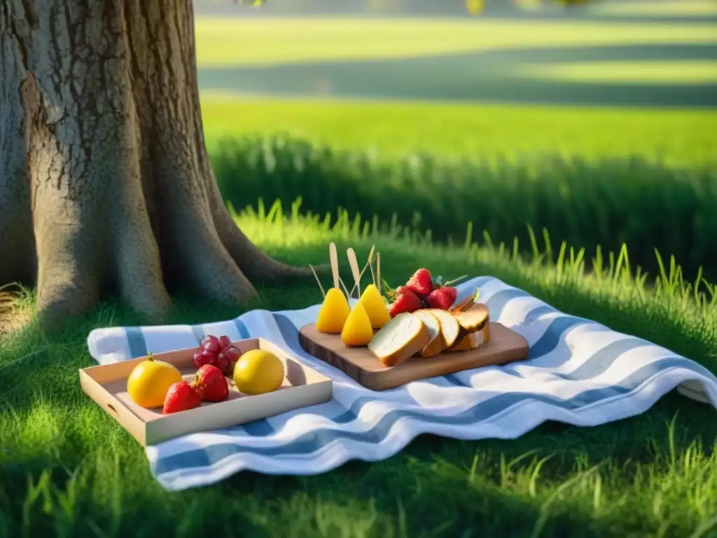 Un picnic sin gluten lleno de colores y sabores, ideal para inspirarte con ideas de picnic sin gluten