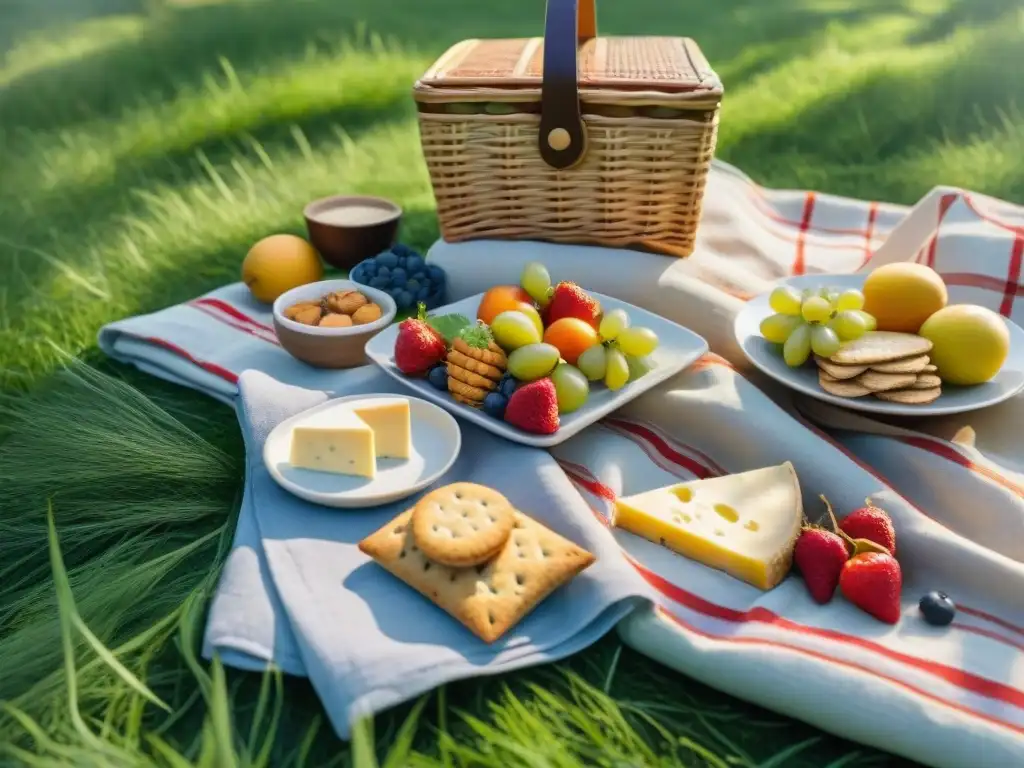 Un picnic sin gluten en la naturaleza: deliciosos snacks y una atmósfera acogedora