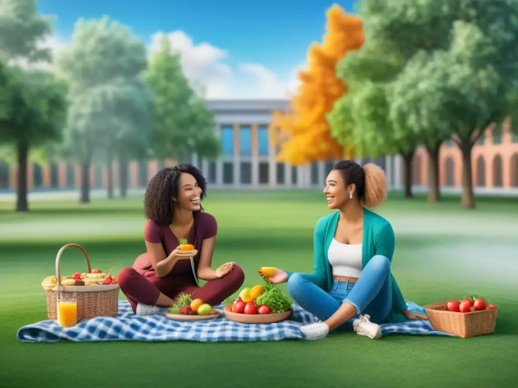 Un picnic inclusivo y delicioso sin gluten en la universidad