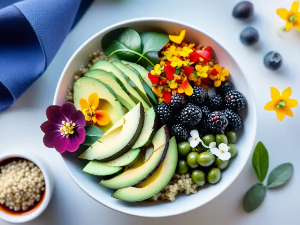 Recetas sin gluten fáciles innovadoras: Coloridas opciones saludables y deliciosas en un arreglo fotorealista vibrante