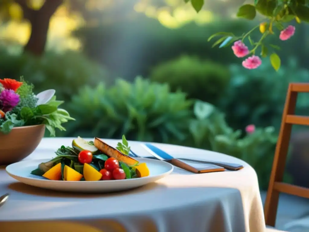 Disfruta de rituales comida sin gluten innovadores en un elegante almuerzo al aire libre