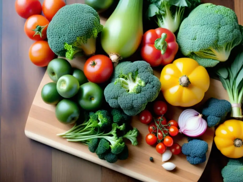 Una selección colorida de ingredientes frescos para planificación de comidas sin gluten