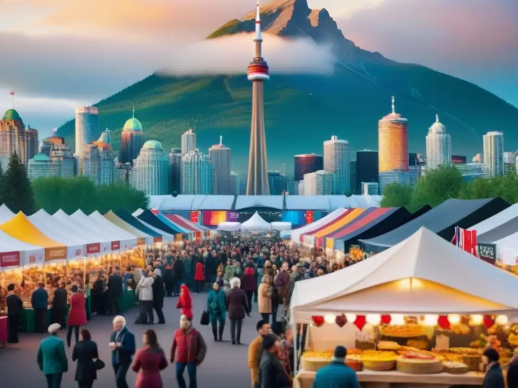 Un vibrante festival de comida al aire libre en Canadá con recetas sin gluten