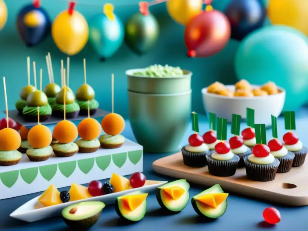 Una vibrante fiesta de graduación sin gluten con deliciosos bocadillos y decoraciones festivas